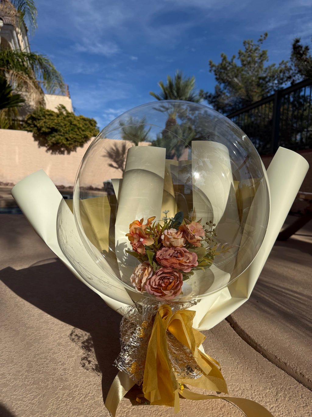 GOLDEN BLOOM BUBBLE