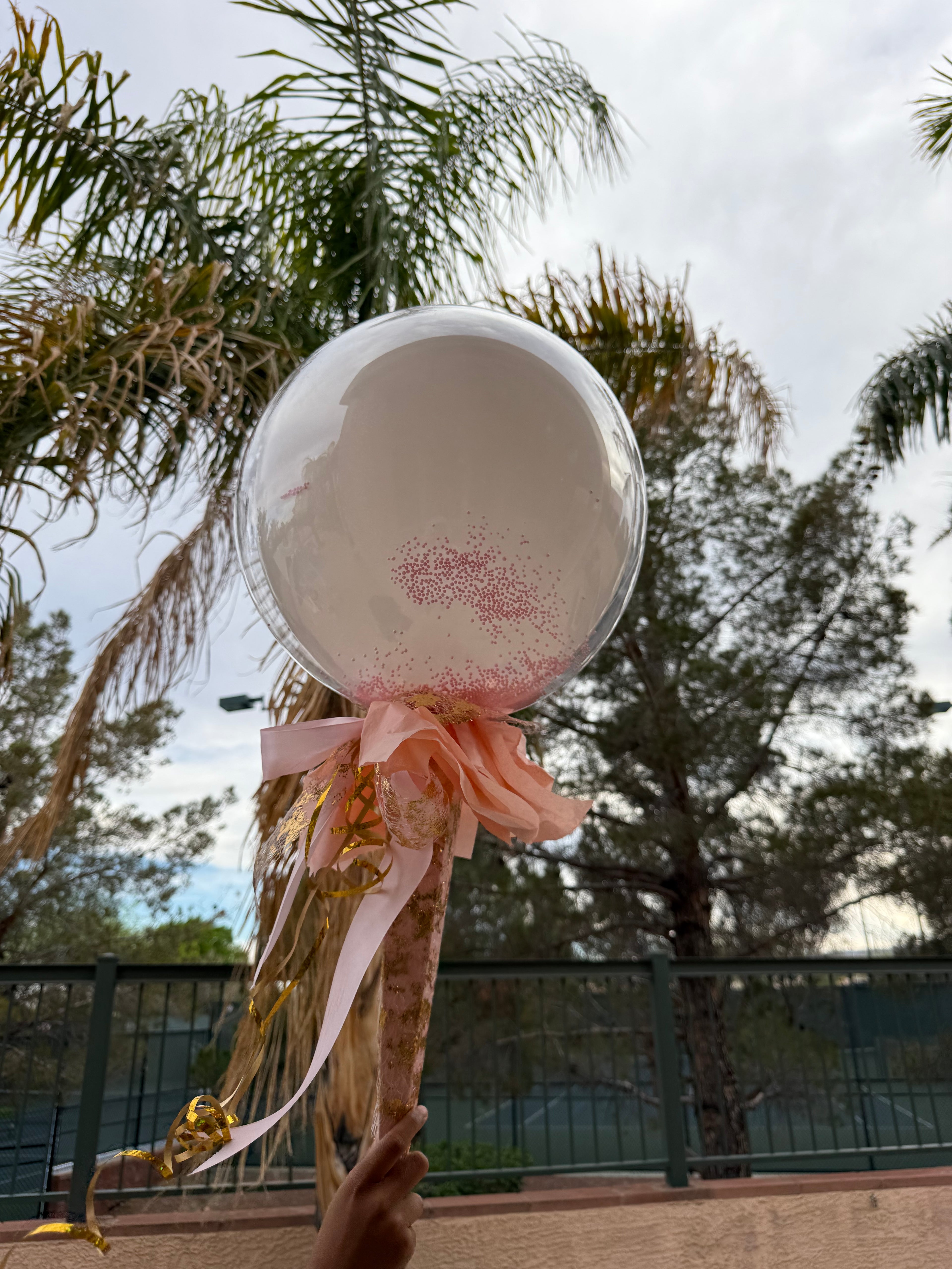 Blush Pearl Bubble Cone