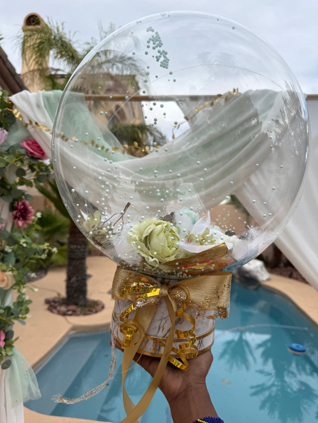 Luxe Marble Bubble Gift Box