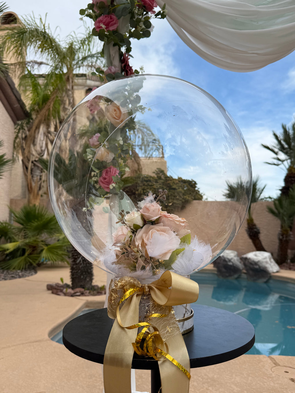 Signature Marble Floral Bubble (Feather Luxe Edition)