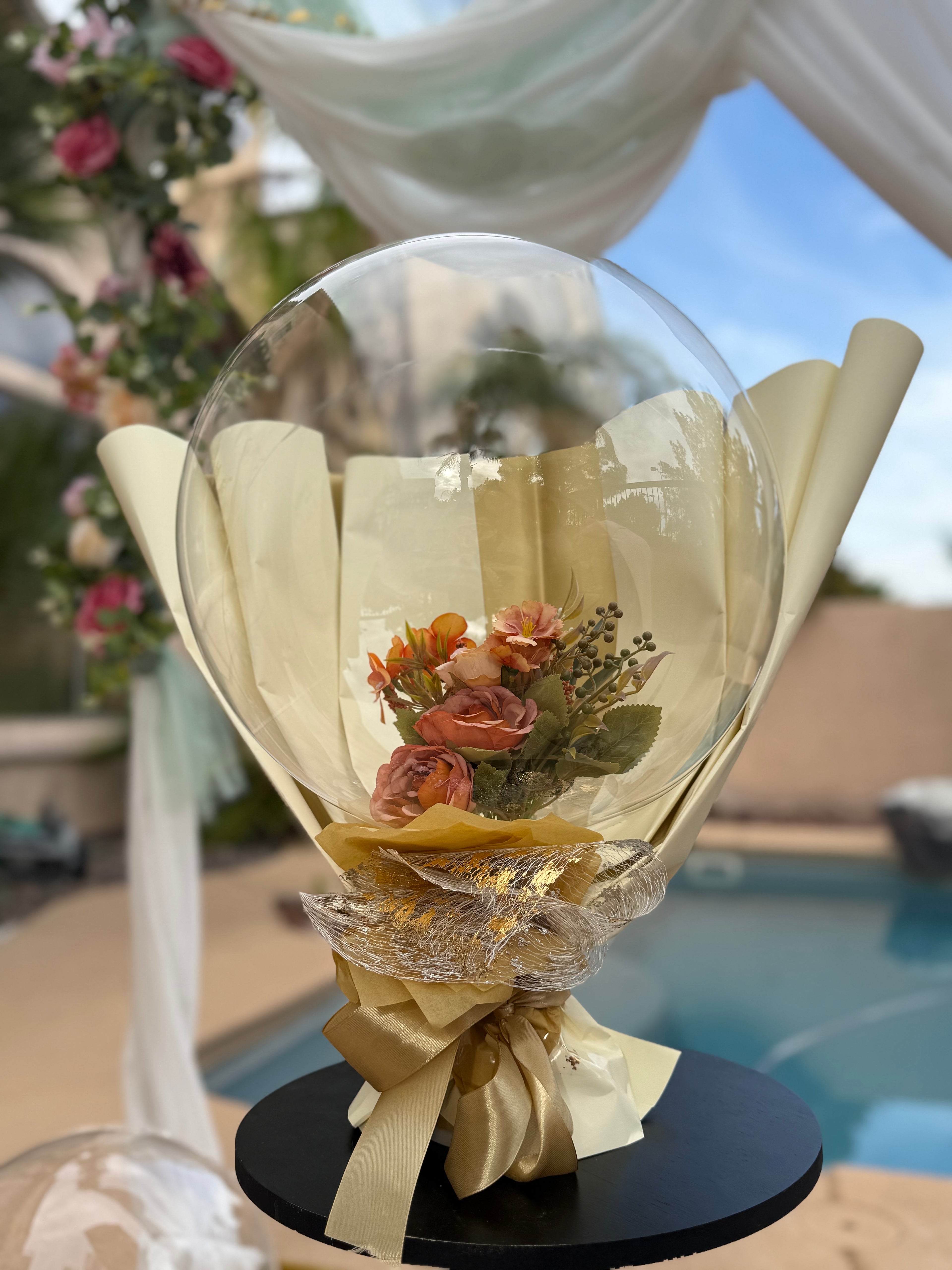 GOLDEN BLOOM BUBBLE
