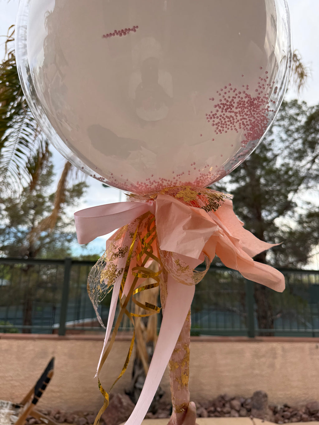 Blush Pearl Bubble Cone