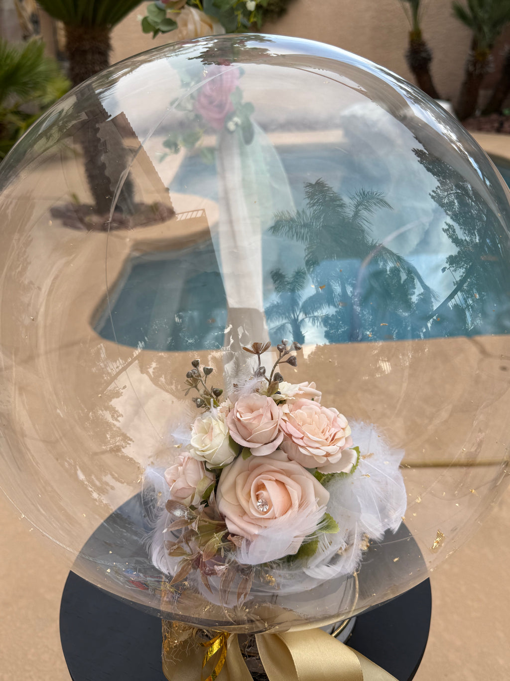 Signature Marble Floral Bubble (Feather Luxe Edition)